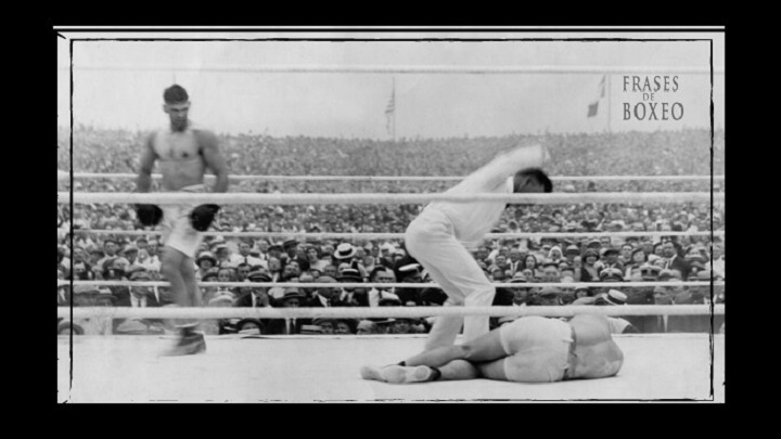 On 2nd July 1921, Georges Carpentier challenged Jack Dempsey for the latter's World Heavyweight Championship.