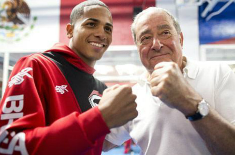 Félix Verdejo & Bob Arum (Top Rank Boxing)