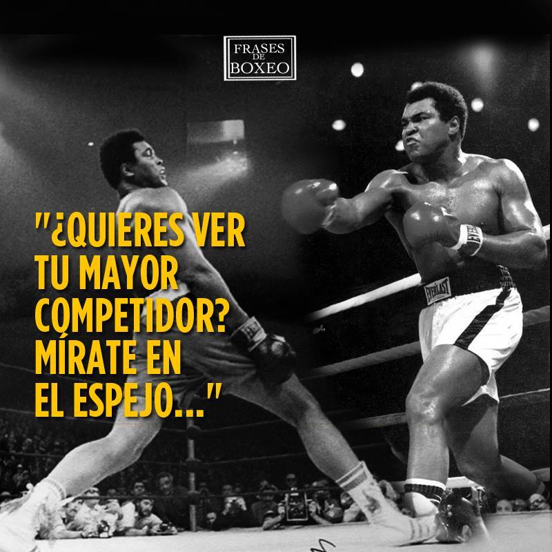 Muhammad Ali (Frases de Boxeo)
