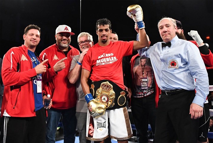 Alberto "El Explosivo" Machado, World Boxing Association World Super Featherweight Champion 20-0 (16 KOs)