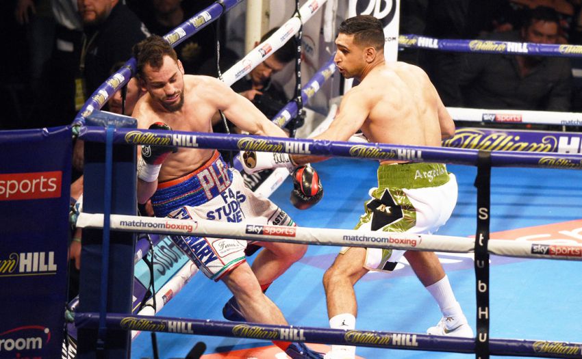 Phil Lo Greco & Amir Khan (Matchroom Boxing)