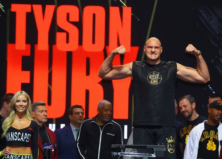 Tyson Fury (photos by Mikey Williams, Ryan Hafey)