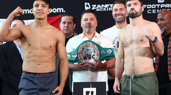 Munguía vs. Ryder is a 12-round fight presented by Golden Boy Promotions in co-promotion with Zanfer Boxing and Matchroom Boxing. (photos by Ed Mulholland)