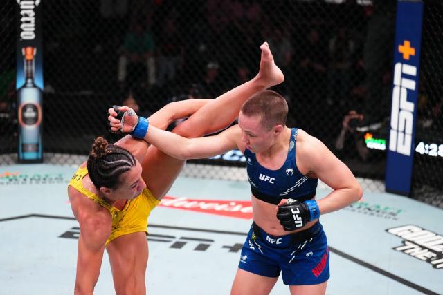 Amanda Ribas vs. Rose Namajunas (Foto: UFC)