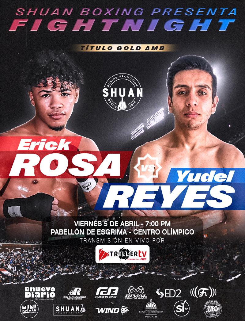 Erick Rosa vs Yudel Reyes