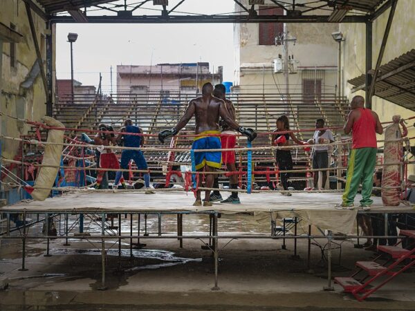 Gimnasio de Boxeo Rafael Trejo, en Cuba.