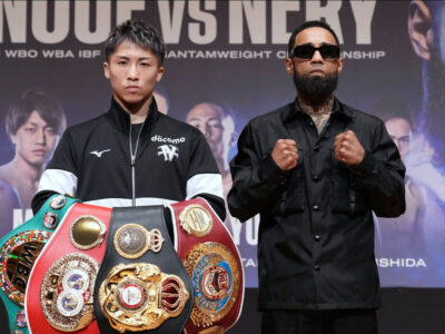 Naoya Inoue y Luis Nery están listos para combatir por el campeonato indiscutible en el Tokyo Dome. (Foto: Naoki Fukuda).