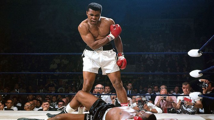 El 25 de mayo de 1965. Muhammad Ali vs Sonny Liston (Foto: Neil Leifer)