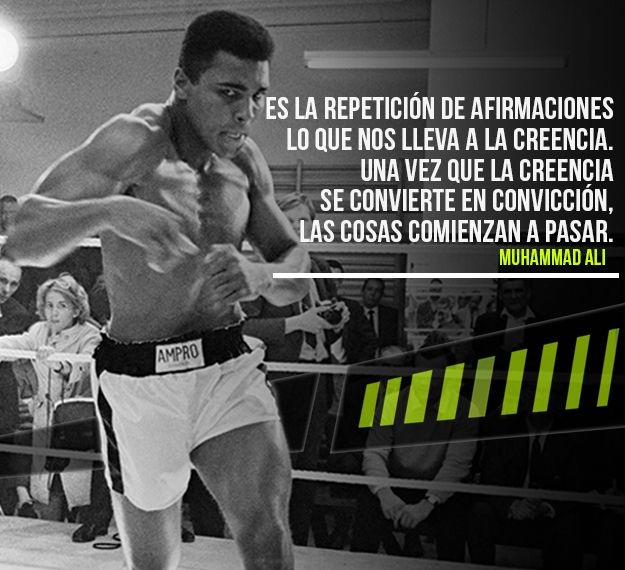 Muhammad Ali 2 - Frases de Boxeo