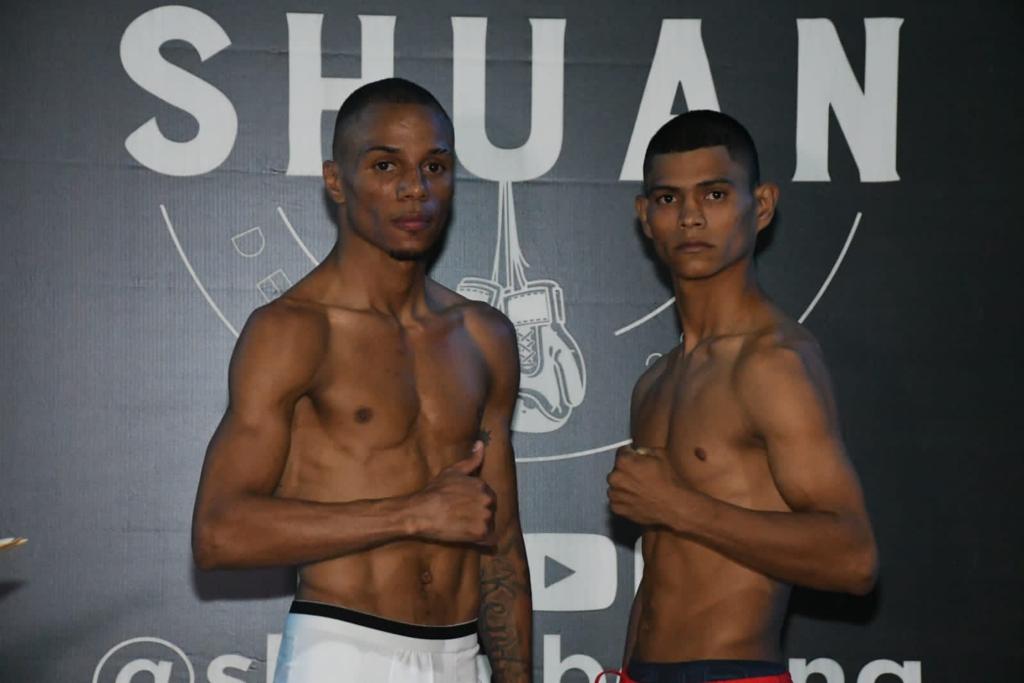 Pesaje Norbelto Jiménez & Keyvin Lara (Shuan Boxing Promotions)