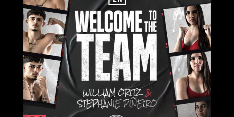 Stephanie Piñeiro y William Ortiz han firmado acuerdos de co-promoción con Matchroom y Universal Promotions.